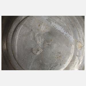 Drei Thüringer Fayencewalzenkrüge