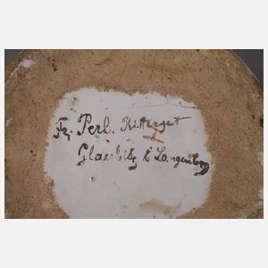 Drei Thüringer Fayencewalzenkrüge