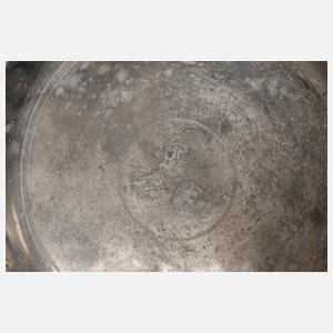 Drei Erfurter Fayencewalzenkrüge