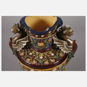 Böhmen Historismusvase