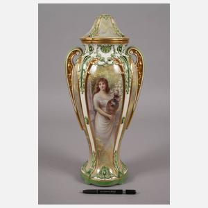 Franz Anton Mehlem Bonn große Prunkvase