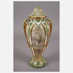 Franz Anton Mehlem Bonn große Prunkvase