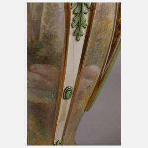 Franz Anton Mehlem Bonn große Prunkvase