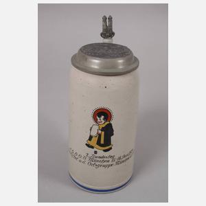 Ludwig Hohlwein Bierkrug Münchner Kindl
