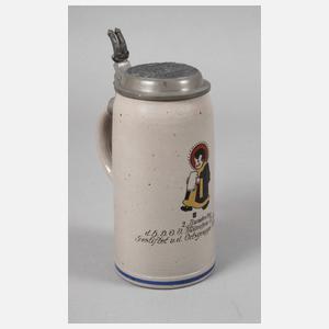 Ludwig Hohlwein Bierkrug Münchner Kindl