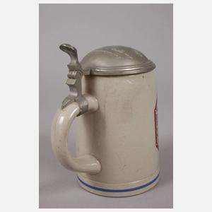 Karikativer Bierkrug