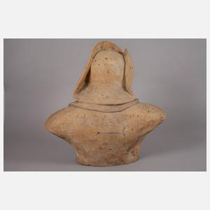 Terrakottabüste betrunkener Seemann