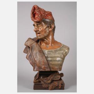 Große Büste eines Kataloniers