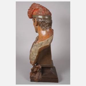 Große Büste eines Kataloniers