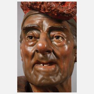 Große Büste eines Kataloniers