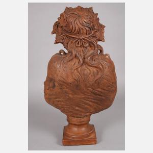 Terrakottabüste Bacchus