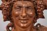 Terrakottabüste Bacchus