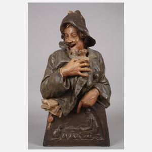 Amphora Büste "Der Dieb"