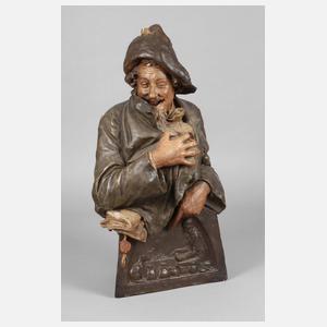 Amphora Büste "Der Dieb"