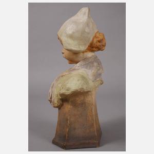 Goldscheider Büste Holländermädchen