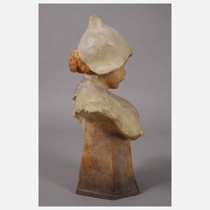 Goldscheider Büste Holländermädchen