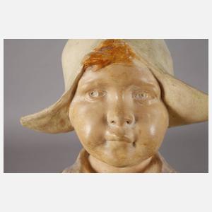 Goldscheider Büste Holländermädchen