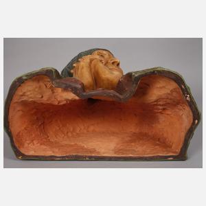 Berthe Girardet Terrakottabüste "Die Alte"