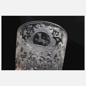 Feines barockes Becherglas