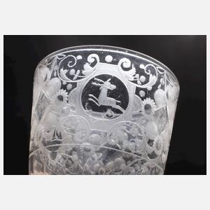 Feines barockes Becherglas