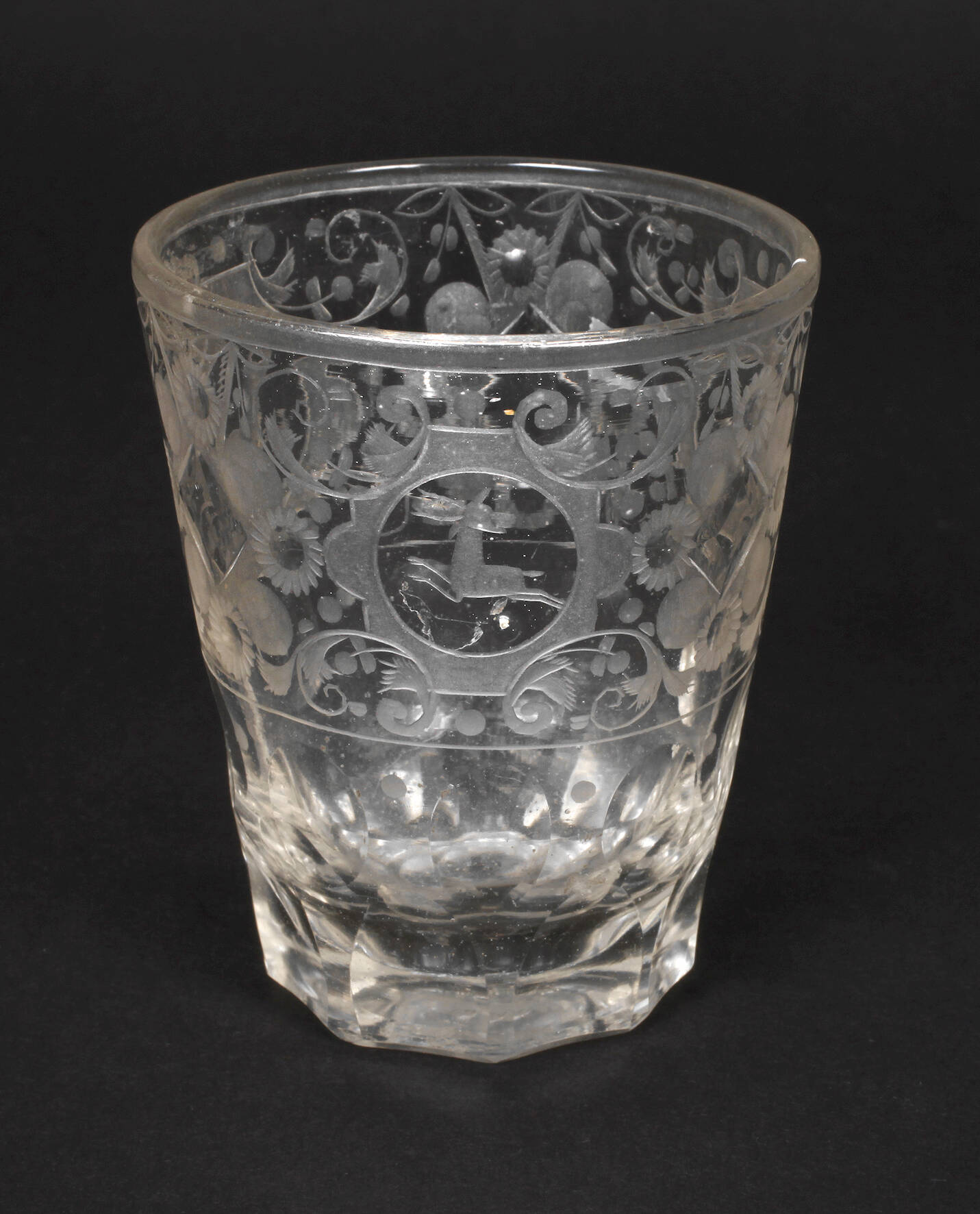 Feines barockes Becherglas
