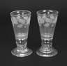 Paar Wachtmeister-Gläser