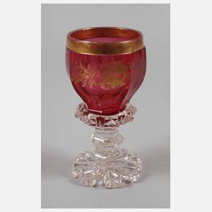 Fußbecher Biedermeier