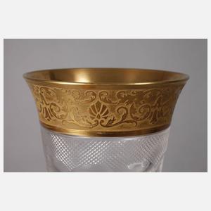 Moser Karlsbad vier Weingläser