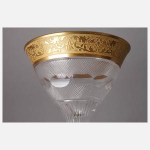 Moser Karlsbad sechs Sektschalen