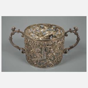 Bedeutender Londoner Two-Handled Cup Charles II.