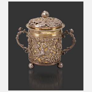 Bedeutender Londoner Two-Handled Cup Charles II.