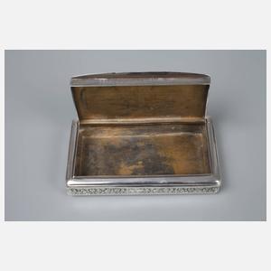 Silber Tabatiere Paris