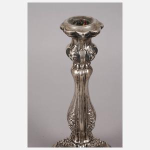 Paar Silberleuchter Wien