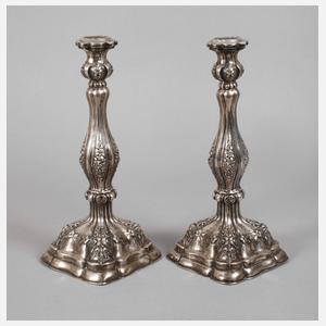 Paar Silberleuchter Wien
