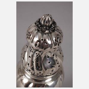 Silber Zuckerstreuer