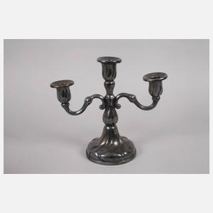 Paar Silberleuchter in Barockform