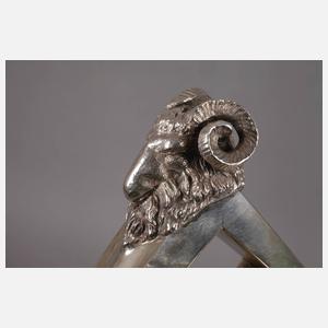 Silber große Kaffeekanne