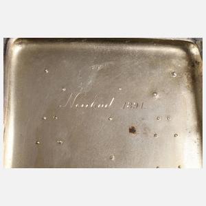 Silber Zigarettenetui Russland