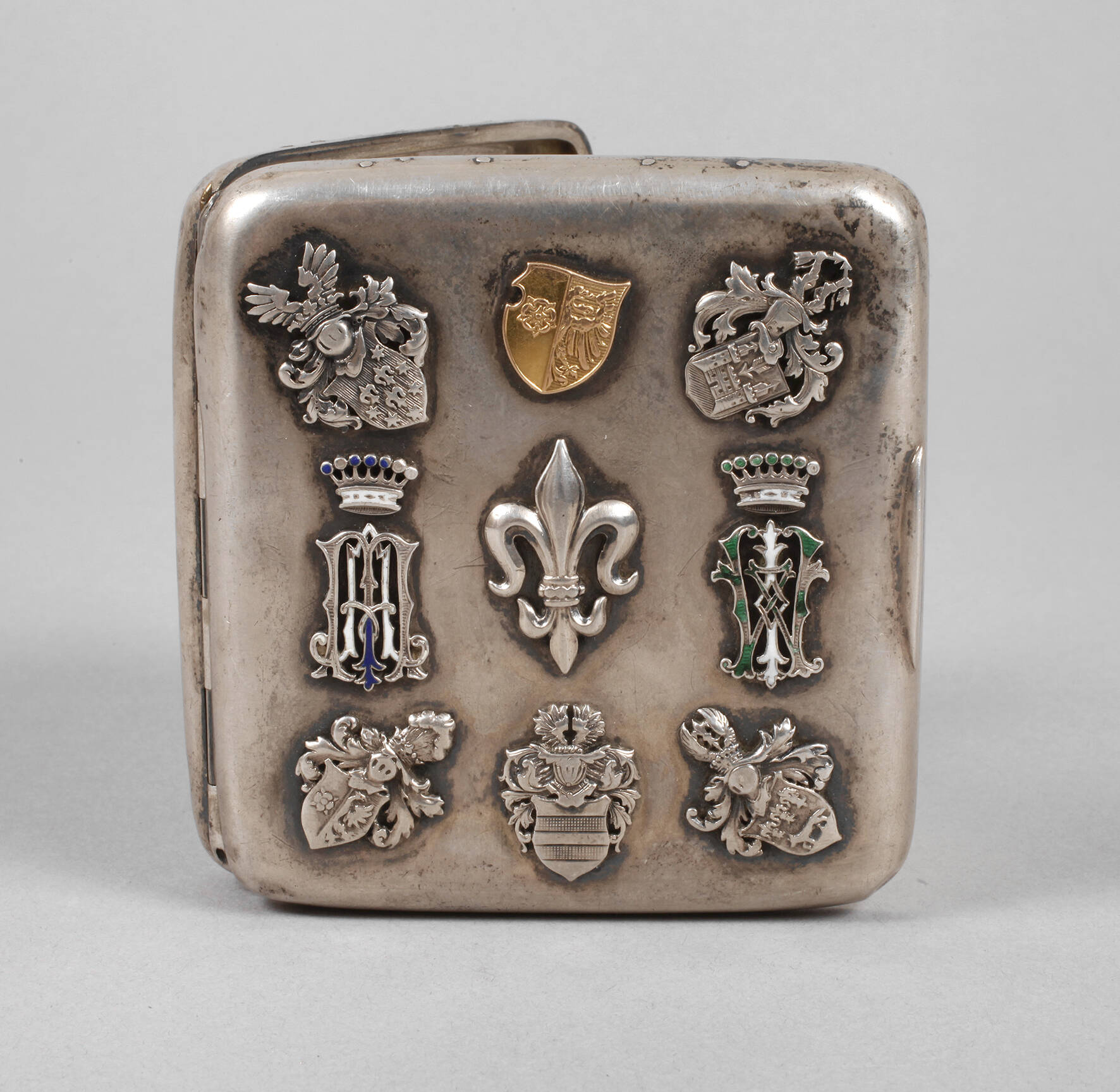 Silber Zigarettenetui Russland