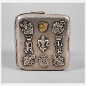 Silber Zigarettenetui Russland