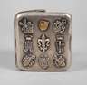 Silber Zigarettenetui Russland