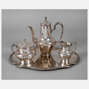 Silber Kaffeeset