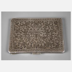 Silber Visitenkartenetui Italien