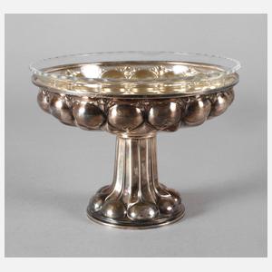 Silber Tafelaufsatz Buckelmuster