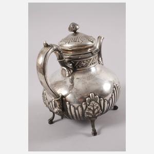 Silber Teekanne