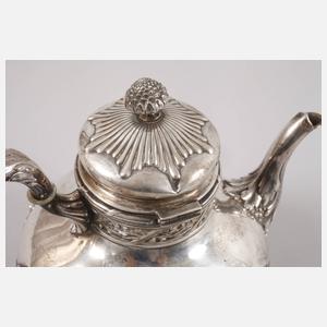 Silber Teekanne