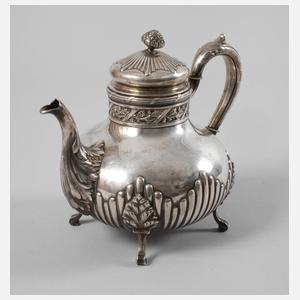 Silber Teekanne