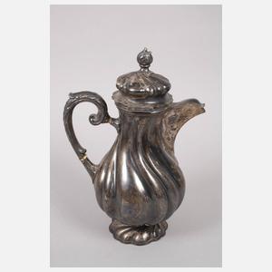 Silber Kaffee-/Teeset Barockform