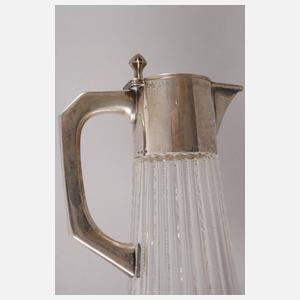 Schenkkanne mit Silbermontierung
