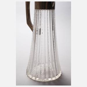 Schenkkanne mit Silbermontierung